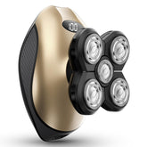 WEQOEE women's electric razor shows 5D floating head for smooth body contour shaving.