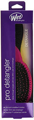 Wet Brush Pro Detangler Pink bristles close-up showing IntelliFlex for less damage