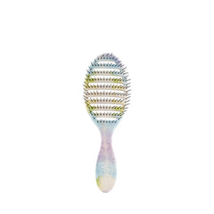 Wet Brush front view in Splatter Color Wash showing colorful finish and ergonomic shape, easy styling