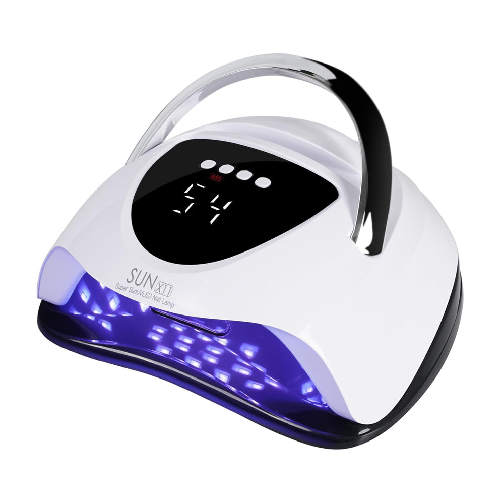 WEVILI professional 288W nail lamp front view highlighting quick curing for gel nails