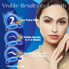 Wewell eyelash serum applicator – precise application for targeted lash growth support.