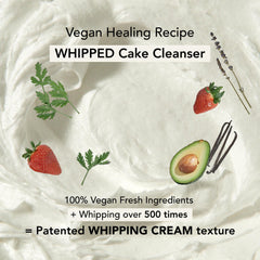 Whipped Semo Face Wash foaming action demonstrates thorough cleansing of impurities