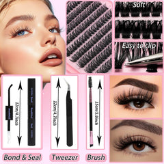 WIGICD lash clusters tweezers enable precise placement for flawless results.