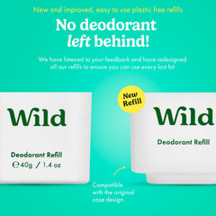 Wild bamboo pulp refill close-up emphasizing eco-friendly packaging and sustainability