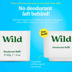 Wild Coconut & Vanilla scent highlights tropical notes for everyday freshness.