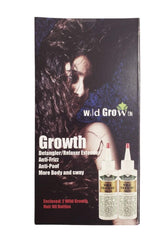 Wild Growth Hair Oil being applied for lightweight scalp hydration.