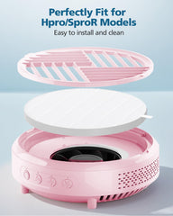 WILERDA easy-clean filter enables quick maintenance between clients.