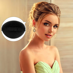 WILLBOND bump-up hair comb closeup shows secure hold without weighing hair down