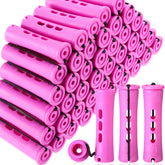 WILLBOND 60 purple perm rods pack for home styling and sharing with family.