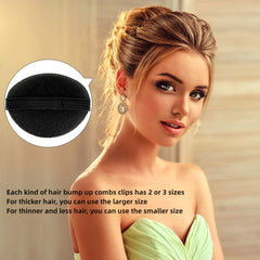 WILLBOND volume hair clip demonstrating secure hold for updos
