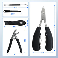 Willbuy angled-head 7-angle clippers—easier reach for comfortable trimming.