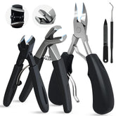 Willbuy heavy-duty toenail clippers with large blade for thick nails—clean, precise trims.