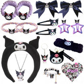 WINBBY 117Pcs kawaii gifts set packaging displays assorted accessories for playful daily outfits.
