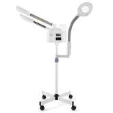 WINEDYOUNG 3-in-1 facial steamer with lamp setup for salon-grade prep
