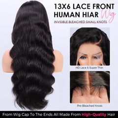 Wingirl pre-plucked natural hairline with baby hairs for easy daily styling.