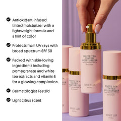 Winky Lux medium shade swatch demonstrates blendable coverage for even tone.