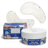 Winky Lux Wakey Wakey eye patches in a jar deliver cooling hydration for refreshed eyes.