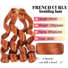 WIPPORYA Ginger #350 swatch demonstrates vibrant tone suitable for mixed textures.