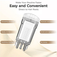 WL-YBOPRO demonstration applying serum directly to scalp for mess-free use