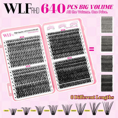 WLFRHD WLF lash bond and seal set for smooth application and secure wear