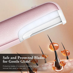 WLU Dermaplaning tool three speed settings for customized comfort