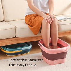 WMHYLYH foot spa demonstrates 15 L capacity for roomy soaking