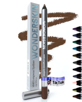 Wonderskin Eyeliner Pencil 1440 brown close-up shows rich color and precision.