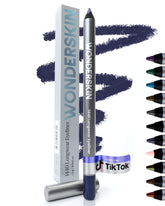 Wonderskin Eyeliner Pencil 1440 longwear blue purple swatch for dramatic all-day eyes