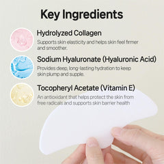 Wooshin Labottach forehead patches placed on forehead for targeted care