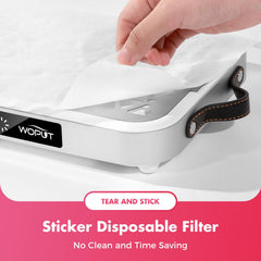Woput nail dust filter paper 19x24cm fits most dust collectors