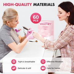Woput disposable nail dust filter paper easy to replace