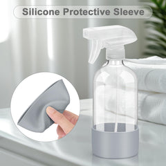 Worldgsb blue-grey spray bottle offers a stylish home cleaning look