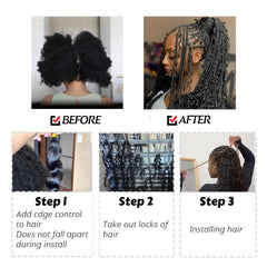 Wosama braiding hair color swatch showcases vibrant dye-ready options