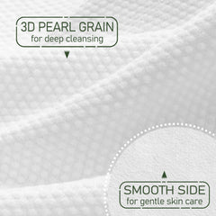 WOWOTEX dry-use face towel demonstrates convenient skin care on the go