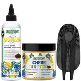 WOZUTUNT Chebe oil bottle front for daily hair moisture.