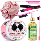 WOZUTUNT Edge Control Wax strong-hold image for sleek edges all day