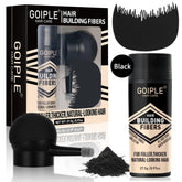 WOZUTUNT hair thickening fibers application shows instant fullness.