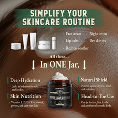 Wrath & Remedy honey-olive-oil blend image highlights nourishing ingredients
