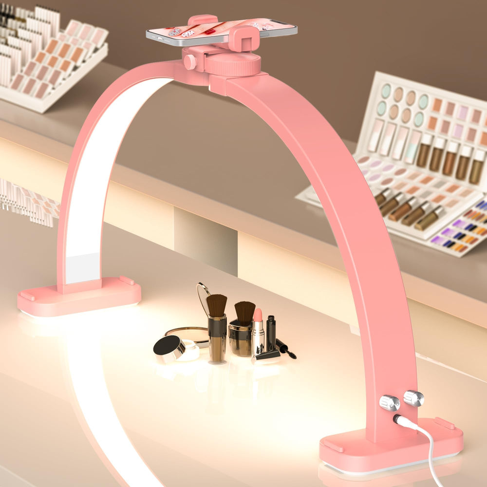 WurodBiza Upgrade 31-inch arch light front view highlights shadow-free illumination for precise nail art