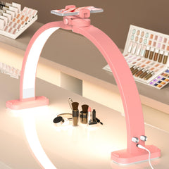 WurodBiza Upgrade 31-inch arch light front view highlights shadow-free illumination for precise nail art
