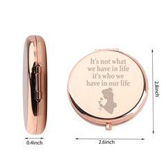 WUSUANED Beauty Fairy mirror magnified side for detailed application