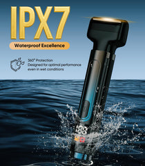WUXO back shaver detachable heads illustrate 4-in-1 versatility for grooming