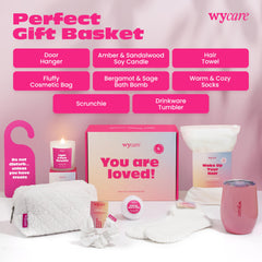 Wycare Gift Box candle shows warm amber scent for cozy ambience