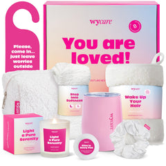 Wycare Gift Box for Women presentation showcases a premium gift-ready package for birthdays