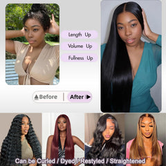 XIANYUN 12A straight bundles 22inch long luxurious length