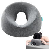 xiaomubiao face-down pillow on massage table offers comfortable back support.
