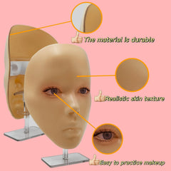 XIJIEMAO mannequin head stand provides stable practice base