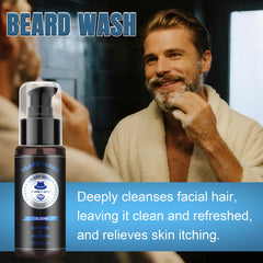 XIKEZAN beard conditioner bottle highlights hydration for softer, more manageable facial hair.