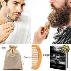 XIKEZAN beard conditioner tube offers hydrating care for softer, manageable beards.