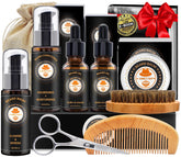 XIKEZAN beard-kit-sweet-orange-wash-bottle offers refreshing cleanse and beard hydration.